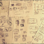 Storyboard “Sanctuaire” pour Gypsy Witch